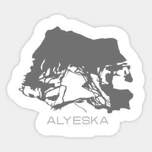 Alyeska Resort 3D Sticker